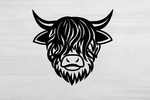 Farmhouse SVG Design. Highland Cow SVG. Farm House Sign. SVG Samaha Design 