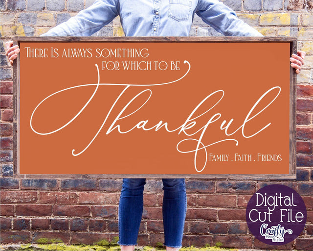 Farmhouse Svg, Fall Farmhouse Sign, Be Thankful Cut File SVG Crafty Mama Studios 
