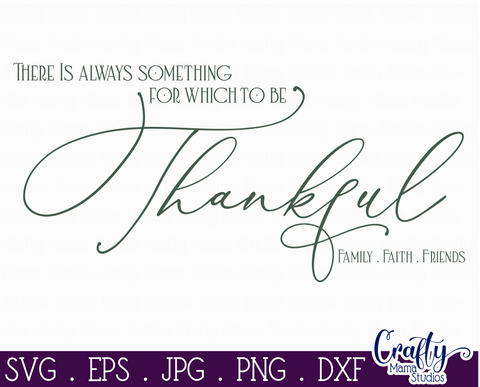 Farmhouse Svg, Fall Farmhouse Sign, Be Thankful Cut File SVG Crafty Mama Studios 