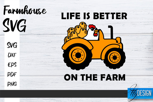 Farmhouse SVG | Family SVG | Funny Farm Quotes Svg SVG Fly Design 