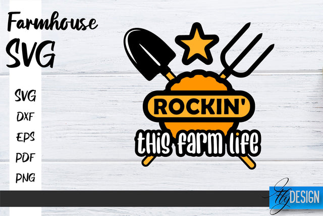 Farmhouse SVG | Family SVG | Funny Farm Quotes Svg SVG Fly Design 