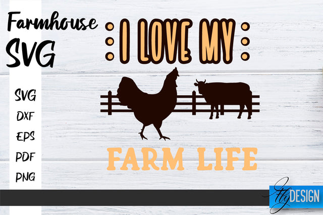 Farmhouse SVG | Family SVG | Funny Farm Quotes Svg SVG Fly Design 