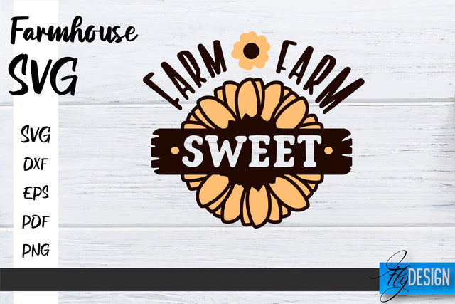 Farmhouse SVG | Family SVG | Funny Farm Quotes Svg SVG Fly Design 