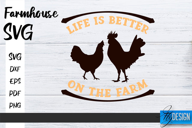 Farmhouse SVG | Family SVG | Funny Farm Quotes Svg SVG Fly Design 