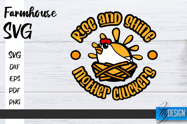 Farmhouse SVG | Family SVG | Funny Farm Quotes Svg SVG Fly Design 