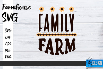 Farmhouse SVG | Family SVG | Funny Farm Quotes Svg SVG Fly Design 