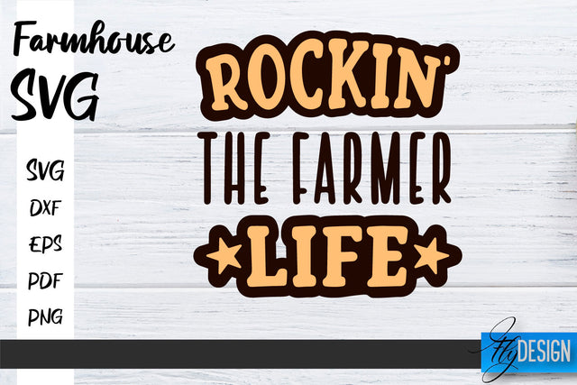 Farmhouse SVG | Family SVG | Funny Farm Quotes Svg SVG Fly Design 