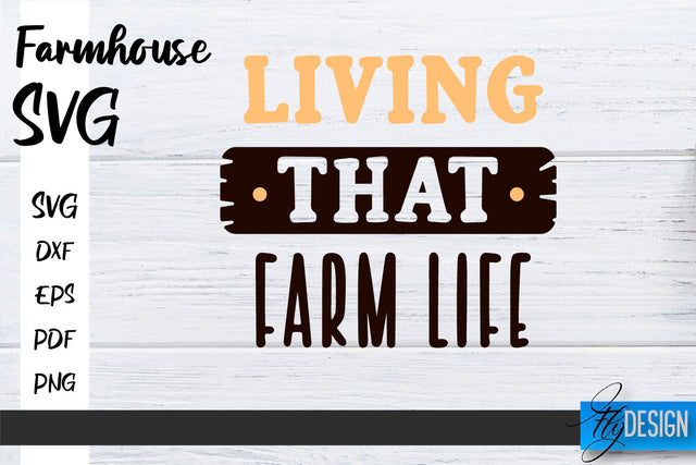 Farmhouse SVG | Family SVG | Funny Farm Quotes Svg SVG Fly Design 