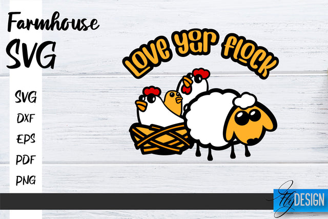 Farmhouse SVG | Family SVG | Funny Farm Quotes Svg SVG Fly Design 