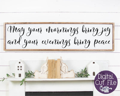 Farmhouse Svg, Home Sign, Irish Blessing, May You Have Joy SVG Crafty Mama Studios 