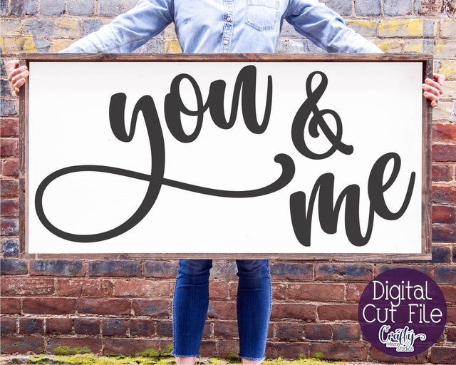 Farmhouse Svg, Home Sign, Love Quote Svg, You And Me Svg SVG Crafty Mama Studios 