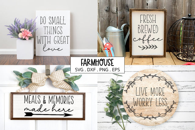 Farmhouse SVG Mini Bundle SVG Illuztrate 