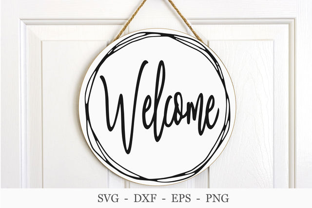 Farmhouse svg, Welcome svg, Welcome sign svg SVG Chamsae Studio 