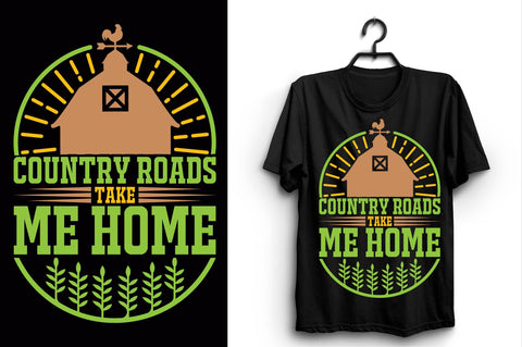 Farmhouse T-shirt Design Bundle SVG Rupkotha 