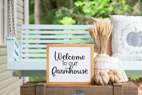 Farmhouse Welcome SVG Bundle, Farmhouse Decor SVG Designing Digitals 