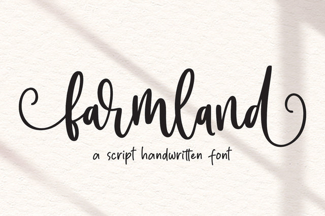 Farmland Font Mozarella 