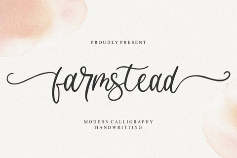 Farmstead Font Qwrtype Foundry 