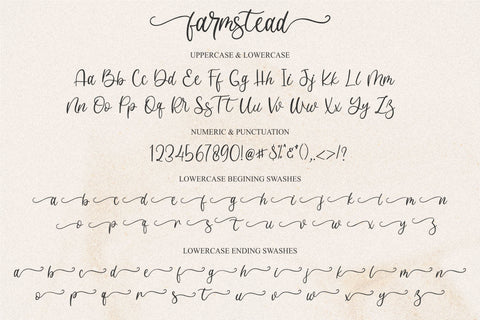 Farmstead Font Qwrtype Foundry 