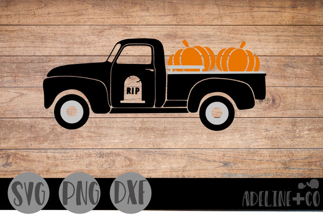 Farmtruck, Halloween edition SVG Adeline&co 