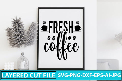 Farsh Coffee SVG Cut File SVG Syaman 