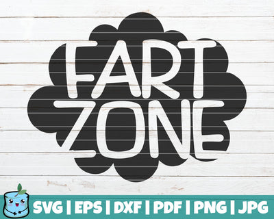 Fart Zone SVG MintyMarshmallows 