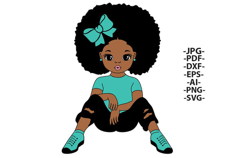 Fashion Afro Svg, Black Girl Bundle Svg, Black Girl Svg, Afro Girl Bundle Svg, Black Woman Svg, Afro Woman Svg, Svg Cut Files SVG 1uniqueminute 