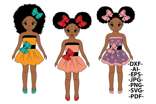 Fashion Afro Svg, Black Girl Bundle Svg, Cute Girls Svg, Black Woman Svg, African Goddess Svg, Black Female Svg, Afro Woman Svg, Glamour Female SVG 1uniqueminute 