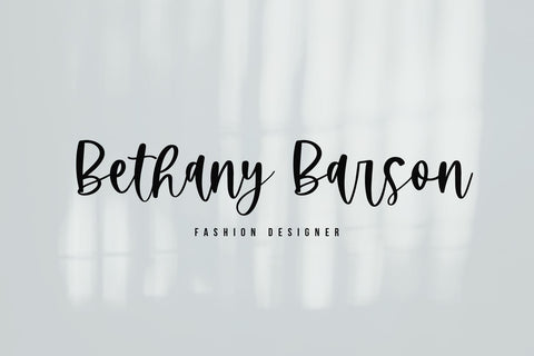 Fashionably Late - Handwritten Script Font Font KA Designs 