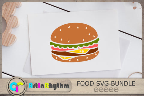 Fast Food Svg Bundle, Foods Svg, Burger Svg, Fries Svg, Ice cream Svg SVG Artinrhythm shop 