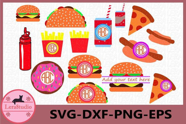 Fast Food svg SVG Lerastudio 
