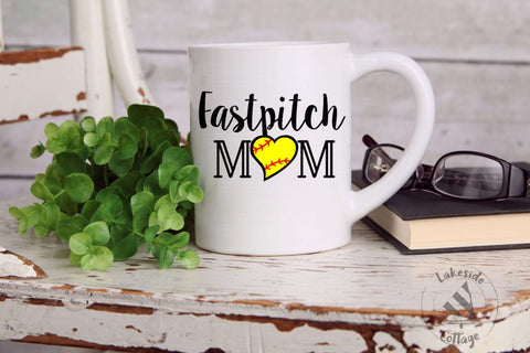 Fastpitch Mom SVG Lakeside Cottage Arts 