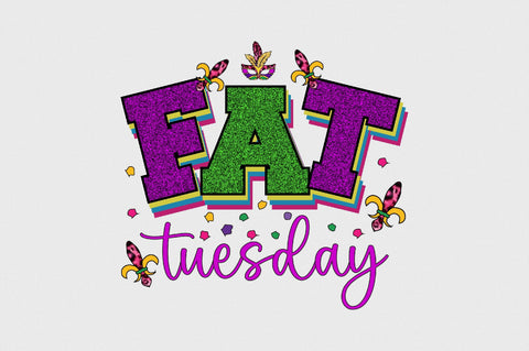 Fat Tuesday Sublimation SVGArt 