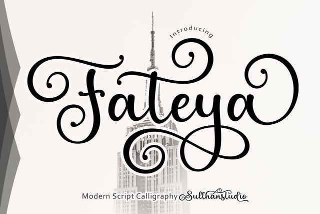 Fateya Font Sulthan studio 