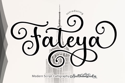 Fateya Font Sulthan studio 