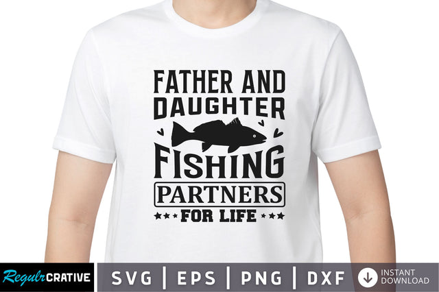 Father and daughter fishing SVG SVG Regulrcrative 
