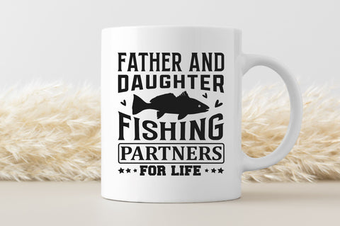 Father and daughter fishing SVG SVG Regulrcrative 