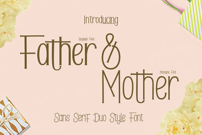 Father And Mother Font PolemStudio 
