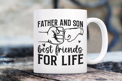 Father and son best friends for life SVG SVG Regulrcrative 