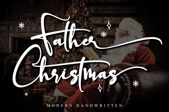 FATHER CHRISTMAS (LIMITED OFFER!) Font Letterara 