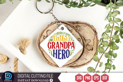 Father grandpa hero SVG SVG DESIGNISTIC 