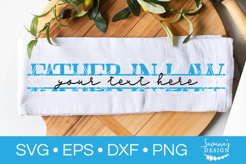 Father in Law Split Monogram SVG SVG SavanasDesign 