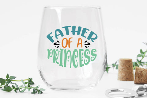Father Of A Princess Svg SVG Creativeart88 