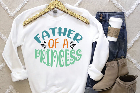 Father Of A Princess Svg SVG Creativeart88 