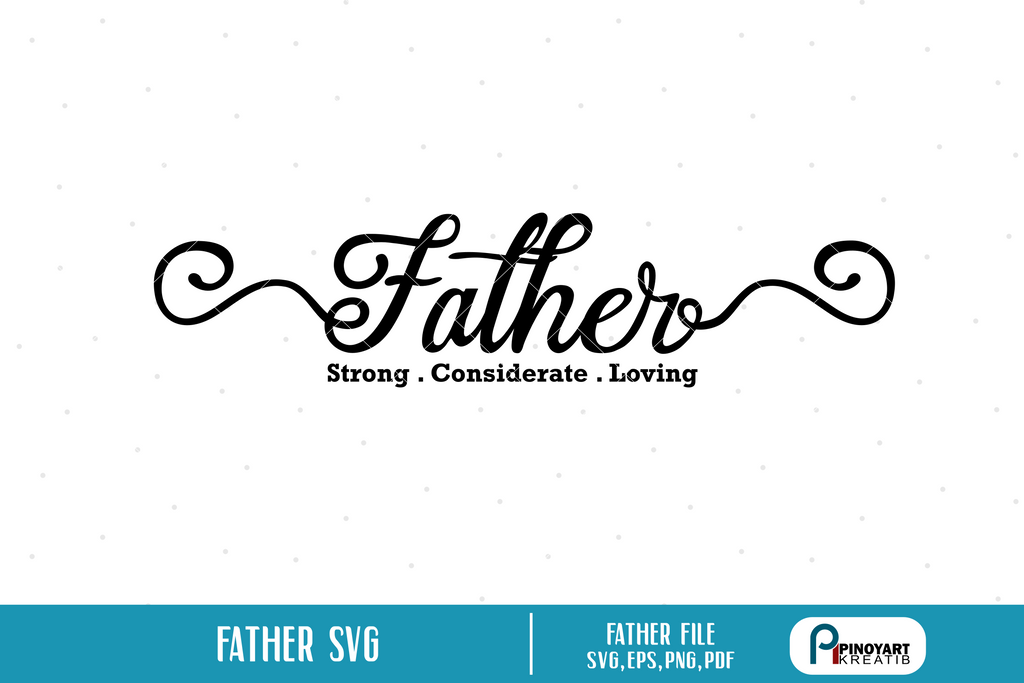 Father Svg - So Fontsy