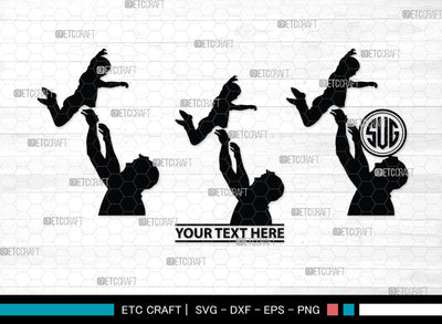Father With Kid Monogram, Father With Kid Silhouette, Father With Kid SVG, Father Svg, Kid Svg, SB00357 SVG ETC Craft 