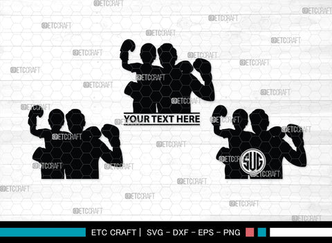 Father With Kid Monogram, Father With Kid Silhouette, Father With Kid SVG, Father Svg, Kid Svg, SB00357 SVG ETC Craft 