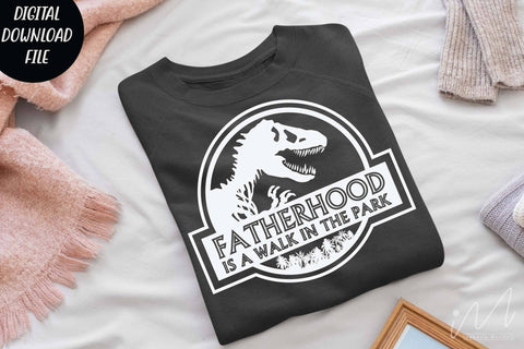 Fatherhood is a walk in the park svg, Fatherhood t shirt svg, father day t shirt, gift for father svg, papa t shirt svg,happy father's day svg SVG Isabella Machell 