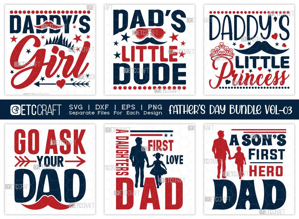 Free Girl Dad SVG