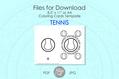 Fathers Day coloring card, Happy Fathers Day card SVG Artisan Craft SVG 