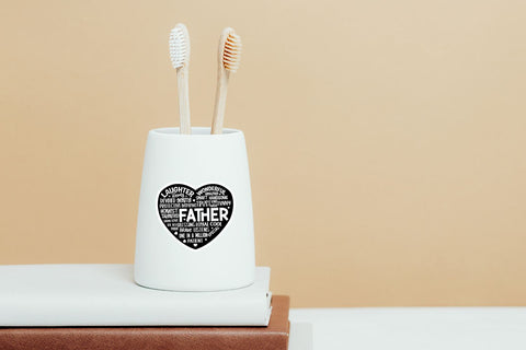 Father's day heart Sticker Bundle Sublimation DESIGNS DARK 